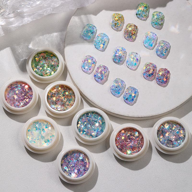2026 New Fairy Eye Nail Glitter